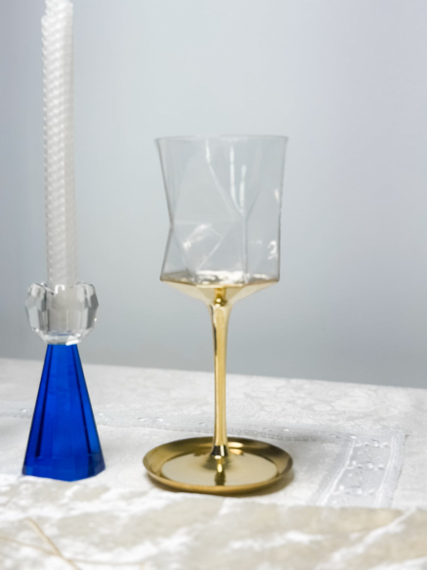 Royal Blue Shabbat Gift Set
