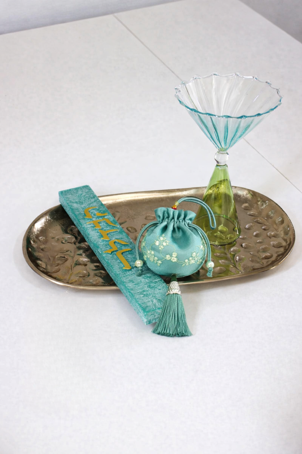 Olive Havdalah Set