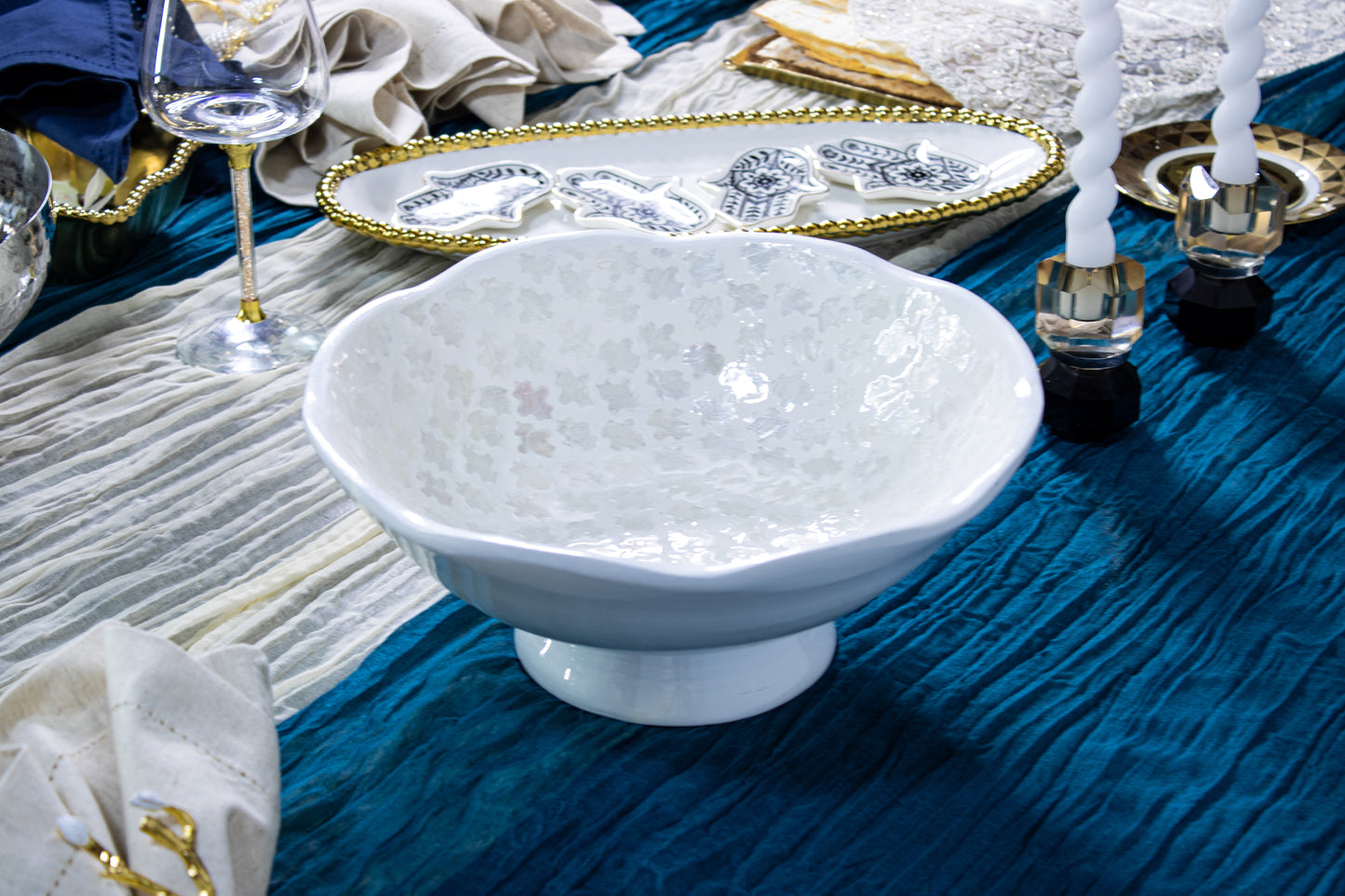 Shoshanah Pedestal Bowl