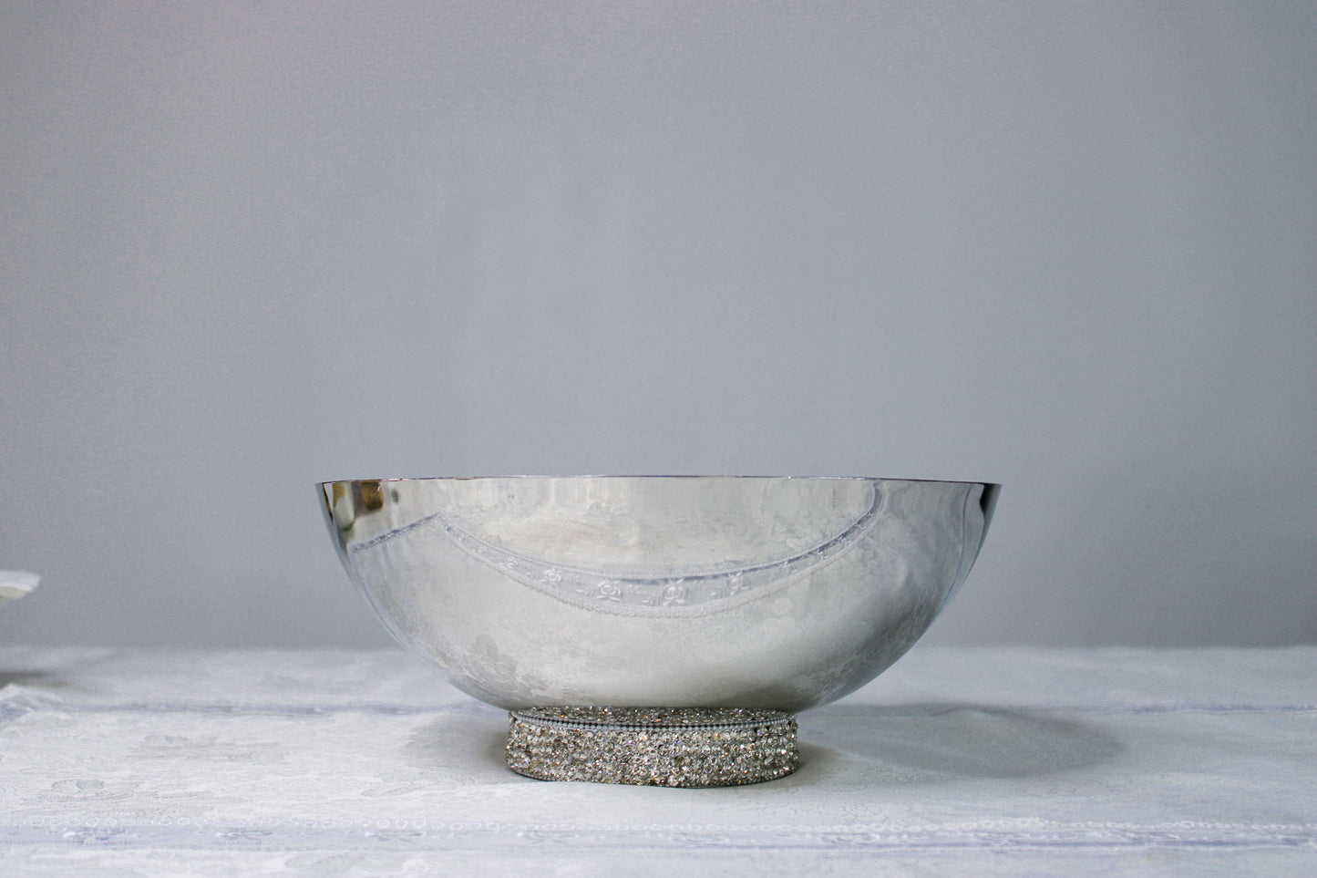 Crystal Base Elegance Bowl
