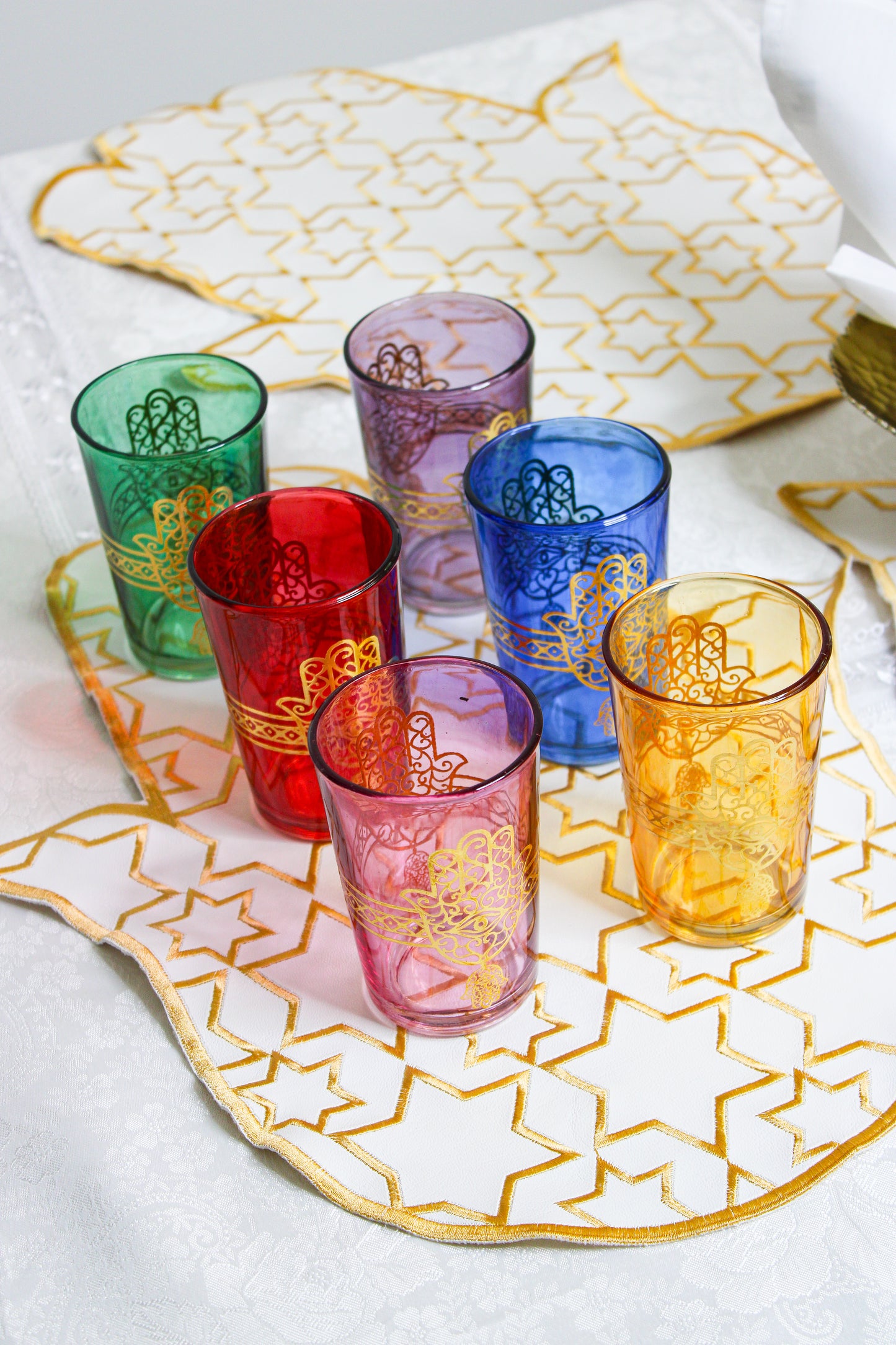 Nené Hamsa Tea Cups – Set of 6