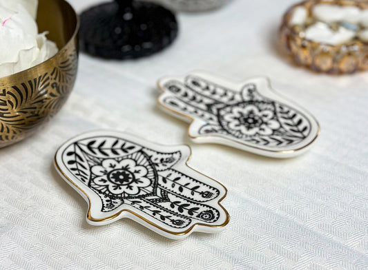 Hamsa Shabbat Salt Dish