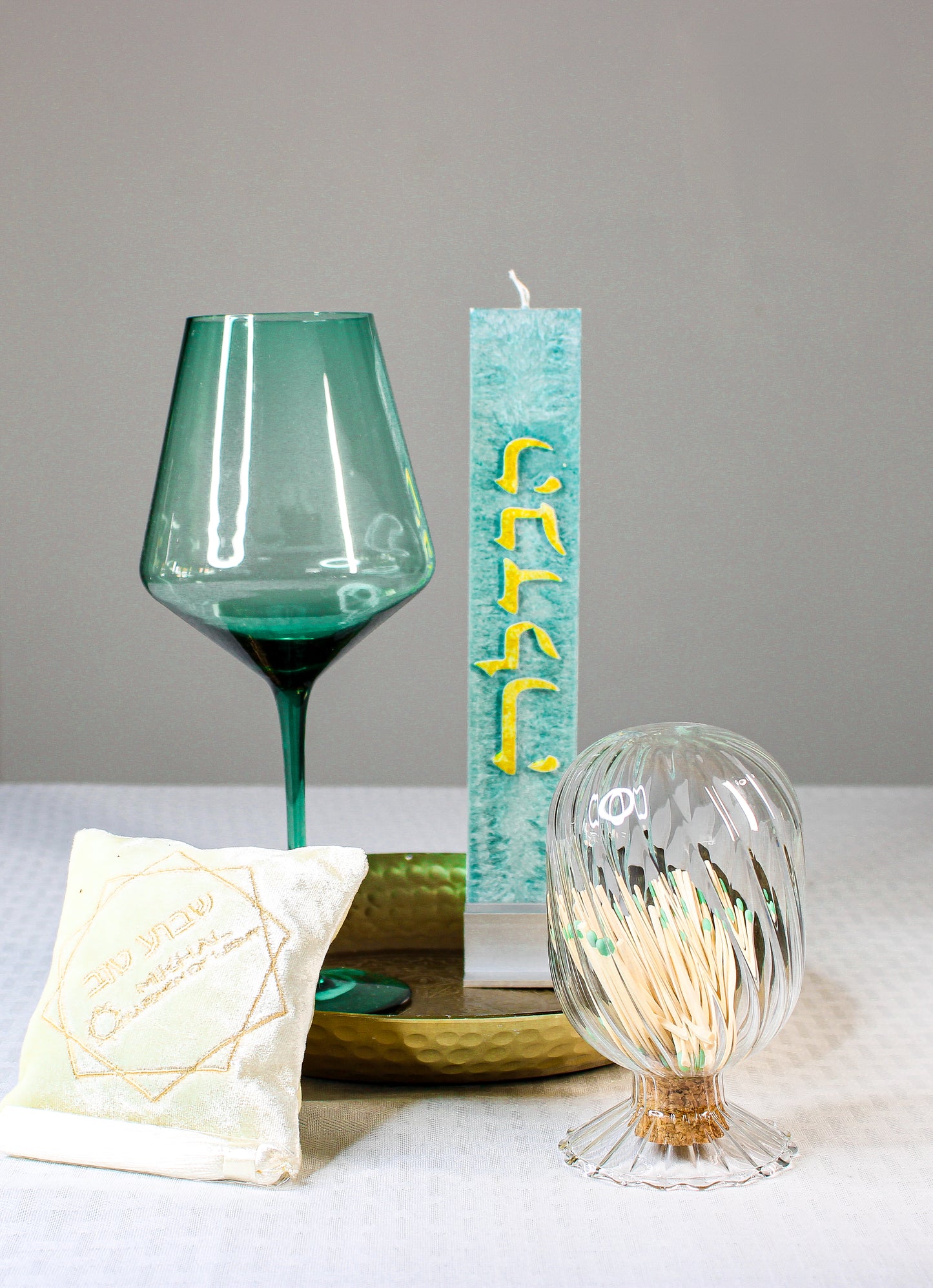 Olive Havdalah Set