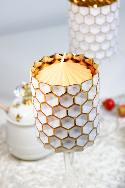 Honeycomb Candle Holder