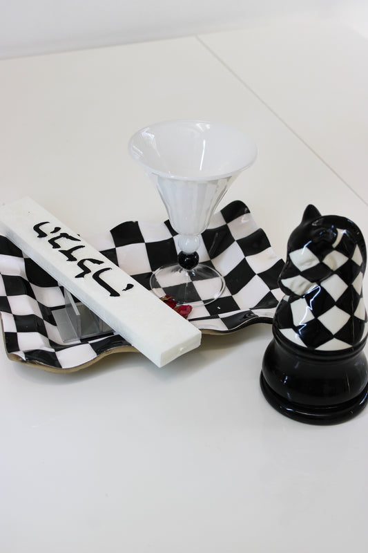 Monochrome Havdalah Set