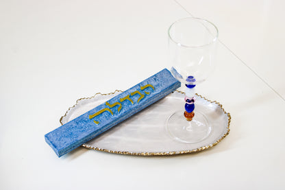 Havdalah Set – Blue, Gold and Multicolor