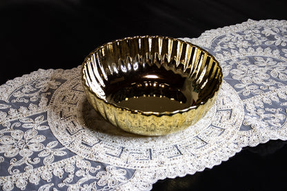 Golden Ripple Bowl