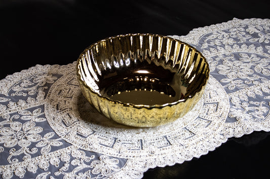 Golden Ripple Bowl