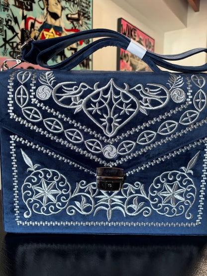 Hand-embroidered Talit Bag