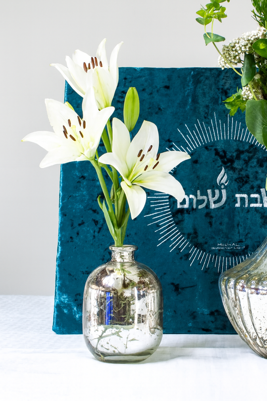 Radiant Silver Vase