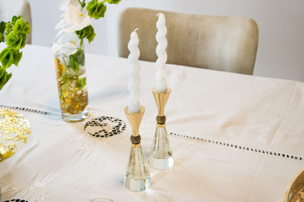 Luminous Gold Candlesticks - Image 3