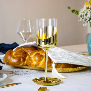 Gilded Kiddush Cup
