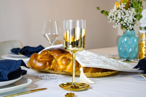 Gilded Kiddush Cup