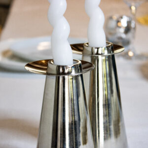 Elegance Silver Candlesticks
