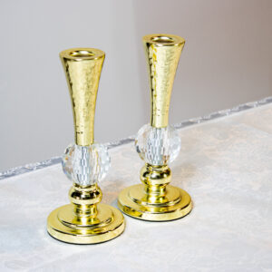 Noga Crystal Glow Candlesticks