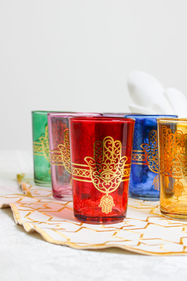 Nené Hamsa Tea Cups – Set of 6 - Image 5